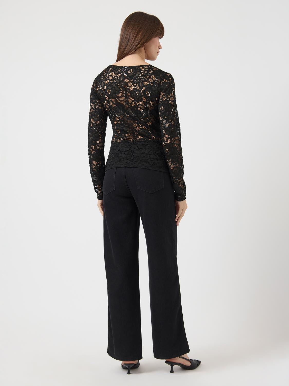 YASLACEY Top - Black - VERO MODA & VILA Bergvik